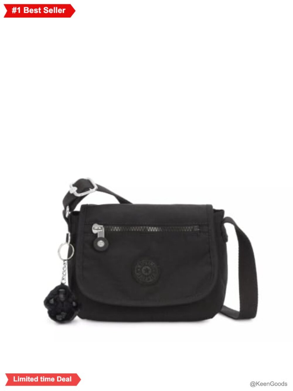 Nylon Crossbody Mini Bag Adjustable Strap
